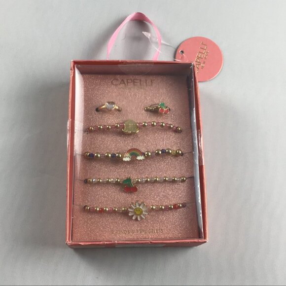 CAPELLI NEW YORK & BALLET Necklace, Bracelets and Rings Bundle Set - Picture 6 of 7